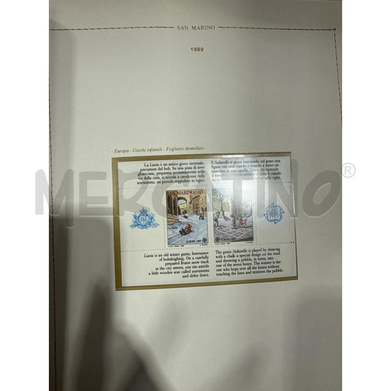 LIBRO FRANCOBOLLI SAN MARINO | Mercatino dell'Usato San giovanni teatino 2