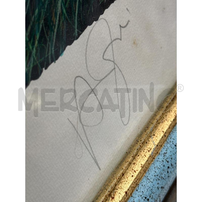 LITOGRAFIA A FIRMA AZZINARI  | Mercatino dell'Usato San giovanni teatino 2