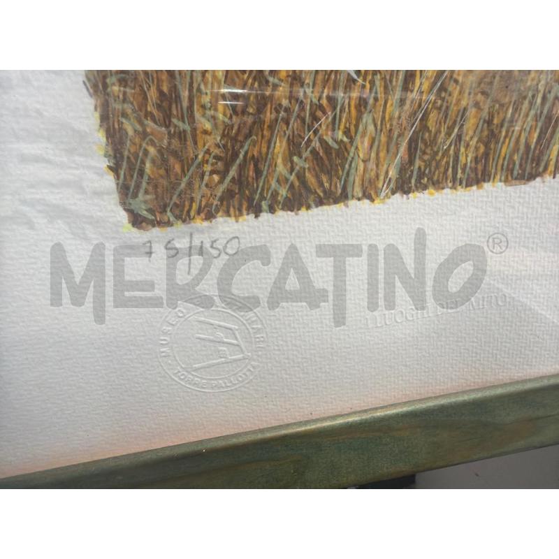 LITOGRAFIA A FIRMA AZZINARI 60X80CM | Mercatino dell'Usato San giovanni teatino 2