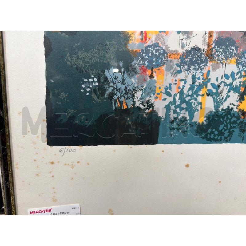 LITOGRAFIA A FIRMA BACOSI  | Mercatino dell'Usato San giovanni teatino 3