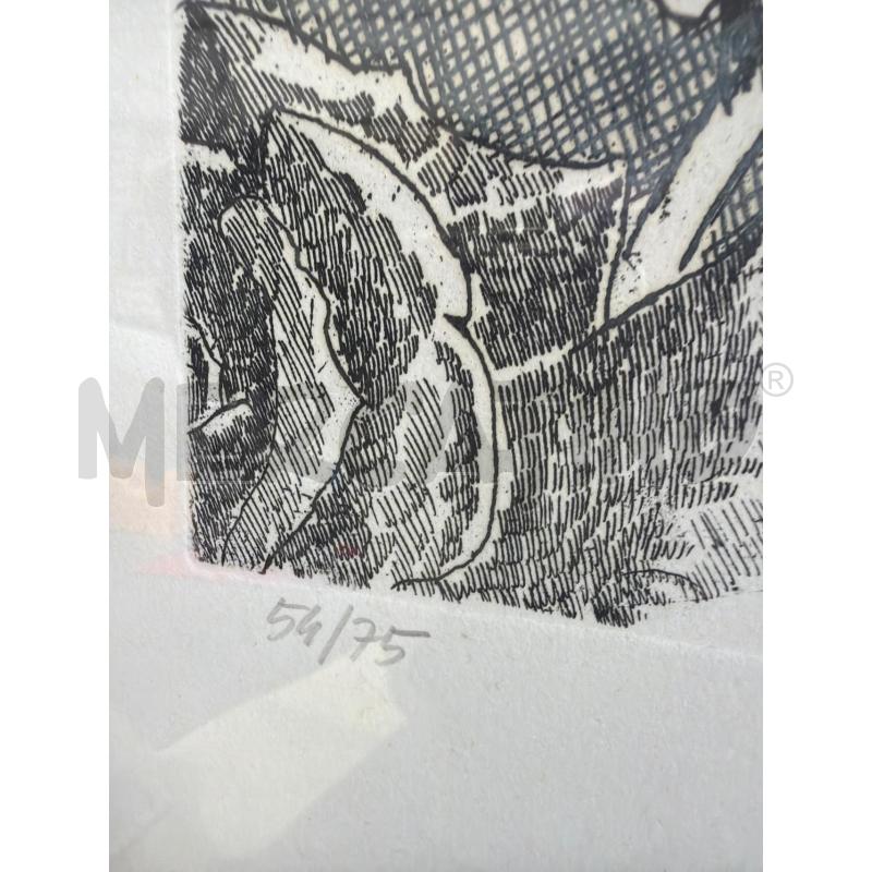 LITOGRAFIA A FIRMA DANTE PANNI 35X50 | Mercatino dell'Usato San giovanni teatino 3