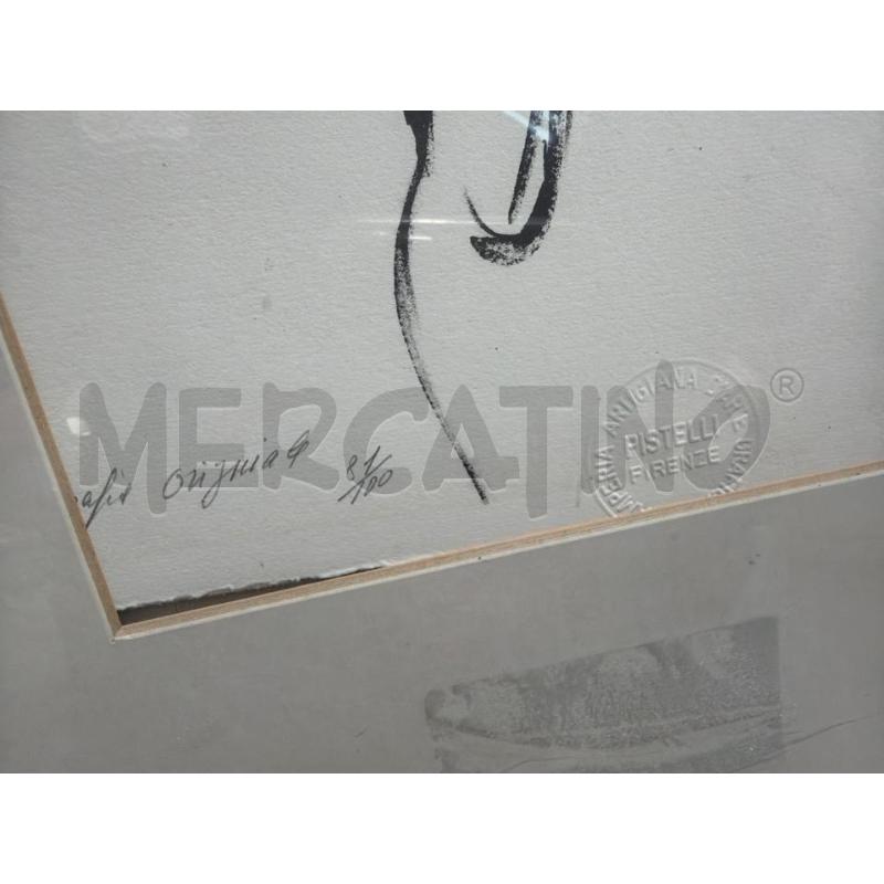 LITOGRAFIA A FIRMA PAOLO FROSETTI  | Mercatino dell'Usato San giovanni teatino 4