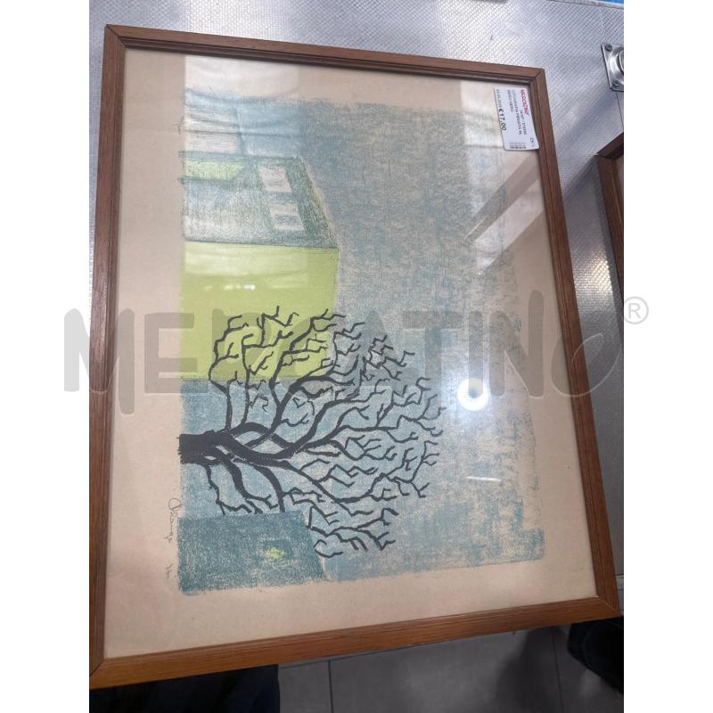 LITOGRAFIA FIRNATA ALBERO NERO | Mercatino dell'Usato San giovanni teatino 1