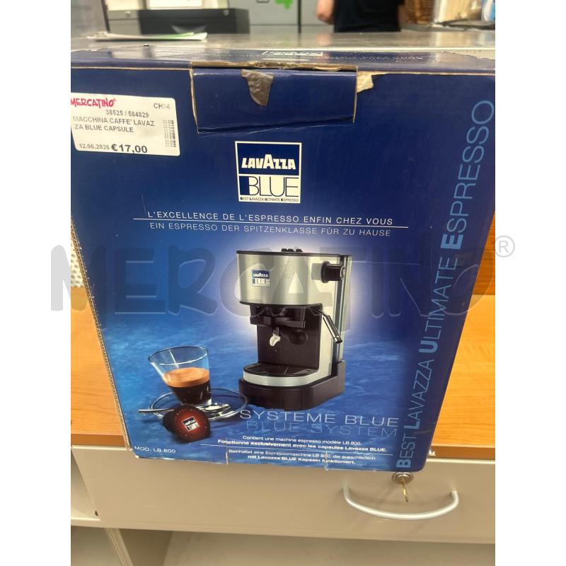 MACCHINA CAFFE' LAVAZZA BLUE CAPSULE | Mercatino dell'Usato San giovanni teatino 1