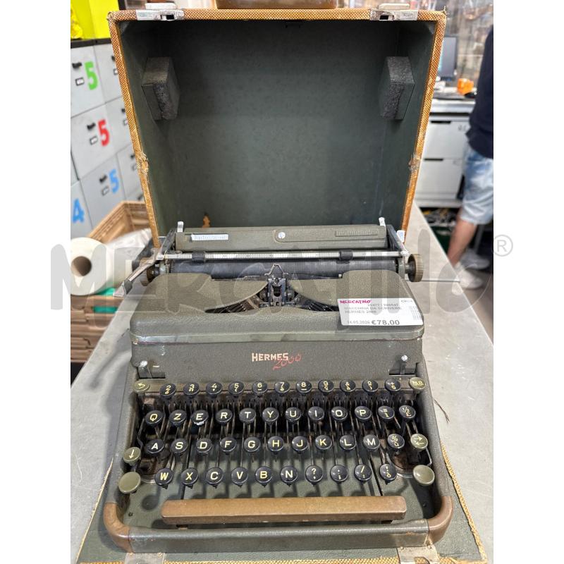 MACCHINA DA SCRIVERE HERMES 2000 | Mercatino dell'Usato San giovanni teatino 1