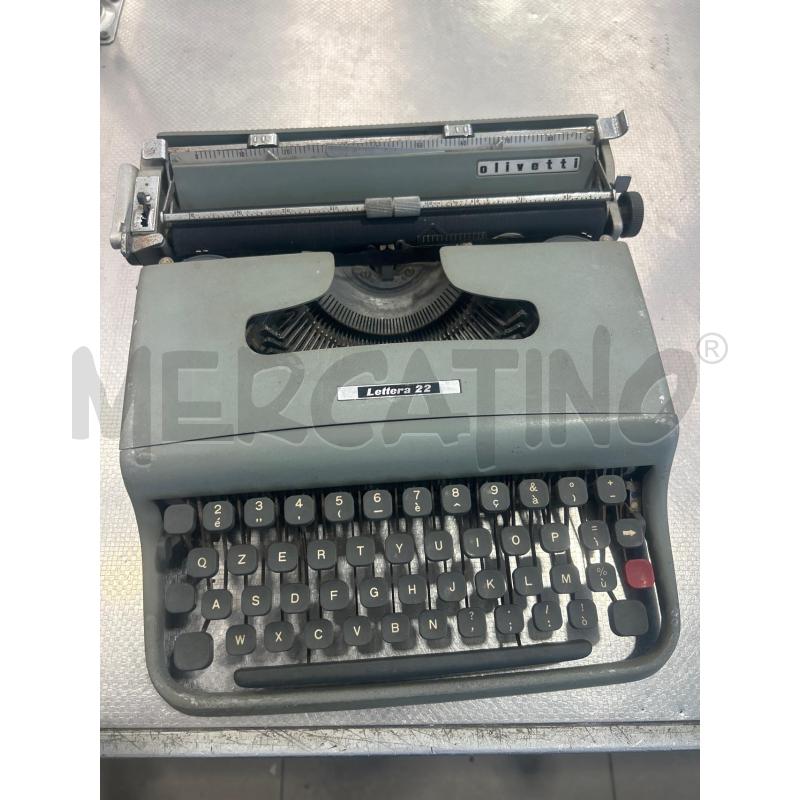 MACCHINA DA SCRIVERE LETTERA 22 OLIVETTI | Mercatino dell'Usato San giovanni teatino 2