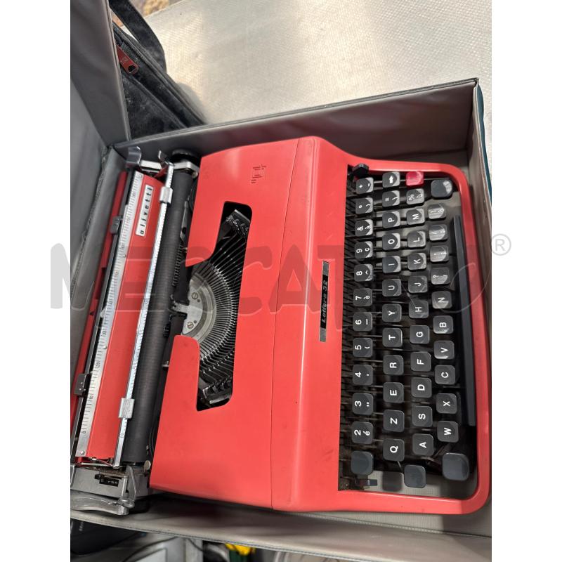 MACCHINA DA SCRIVERE OLIVETTI LETTERA 32 ROSA | Mercatino dell'Usato San giovanni teatino 2