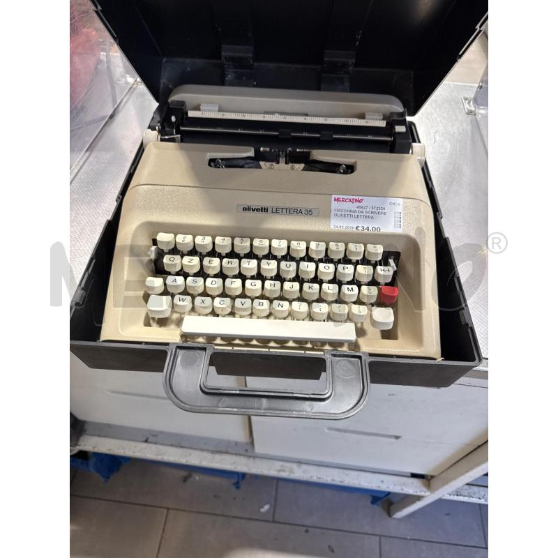 MACCHINA DA SCRIVERE OLIVETTI LETTERA 35 | Mercatino dell'Usato San giovanni teatino 1