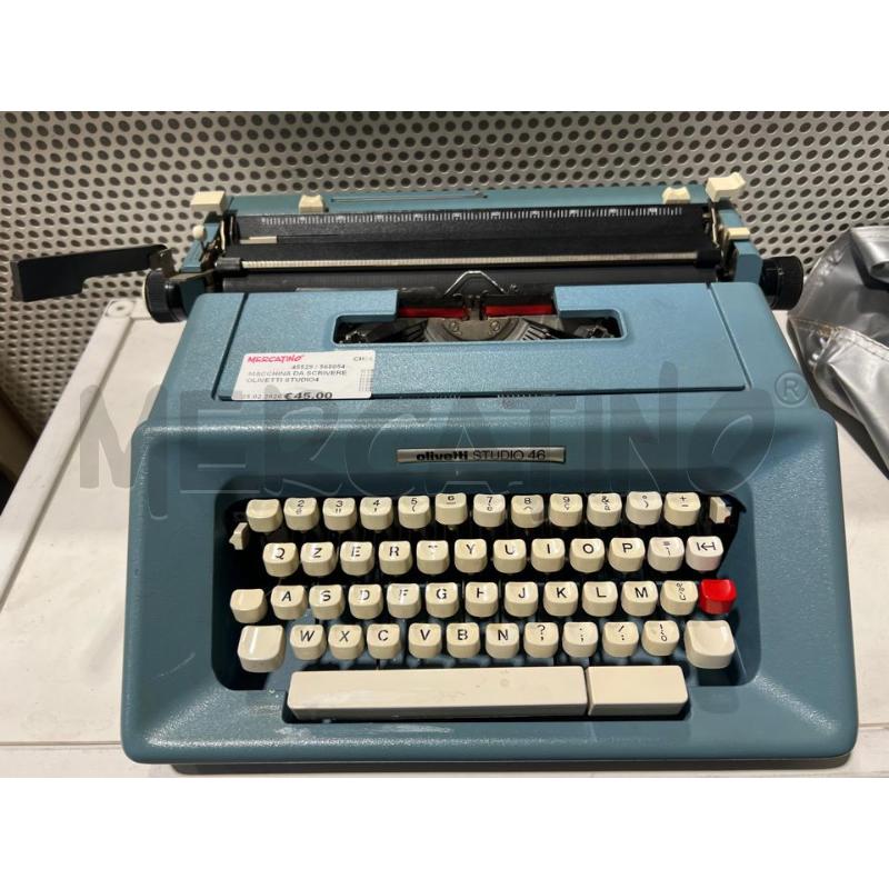 MACCHINA DA SCRIVERE OLIVETTI STUDIO46 | Mercatino dell'Usato San giovanni teatino 1