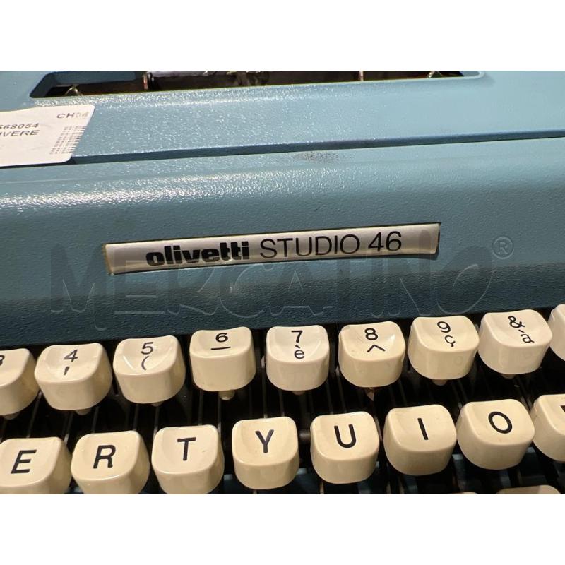 MACCHINA DA SCRIVERE OLIVETTI STUDIO46 | Mercatino dell'Usato San giovanni teatino 2