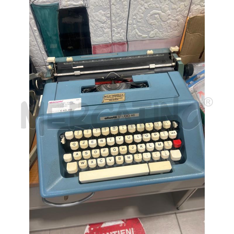 MACCHINA DA SCRIVERE OLIVETTI STUDIO 46 | Mercatino dell'Usato San giovanni teatino 1