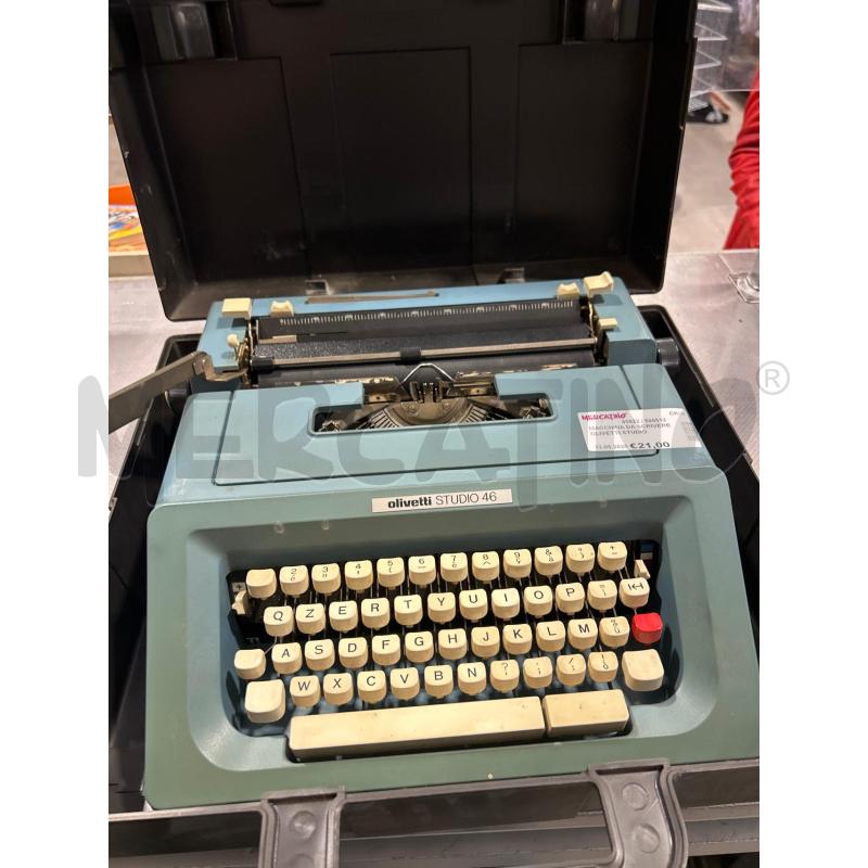 MACCHINA DA SCRIVERE OLIVETTI STUDIO 46 | Mercatino dell'Usato San giovanni teatino 1