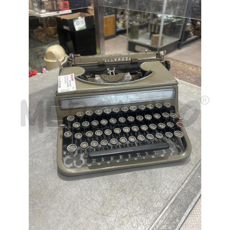 MACCHINA DA SCRIVERE STUDIO OLIVETTI | Mercatino dell'Usato San giovanni teatino 1