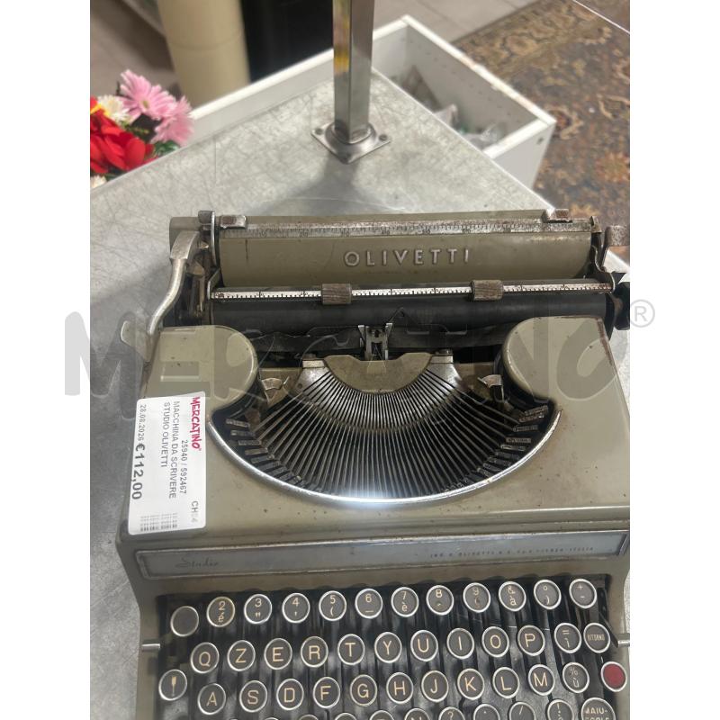 MACCHINA DA SCRIVERE STUDIO OLIVETTI | Mercatino dell'Usato San giovanni teatino 2