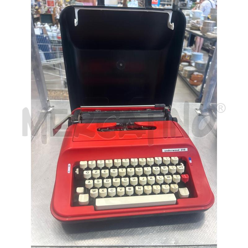 MACCHINA DA SCRIVERE UNDERWOOD 319 | Mercatino dell'Usato San giovanni teatino 1