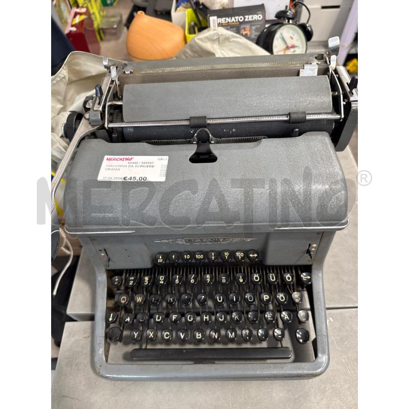 MACCHINA DA SCRIVERE URANIA  | Mercatino dell'Usato San giovanni teatino 2