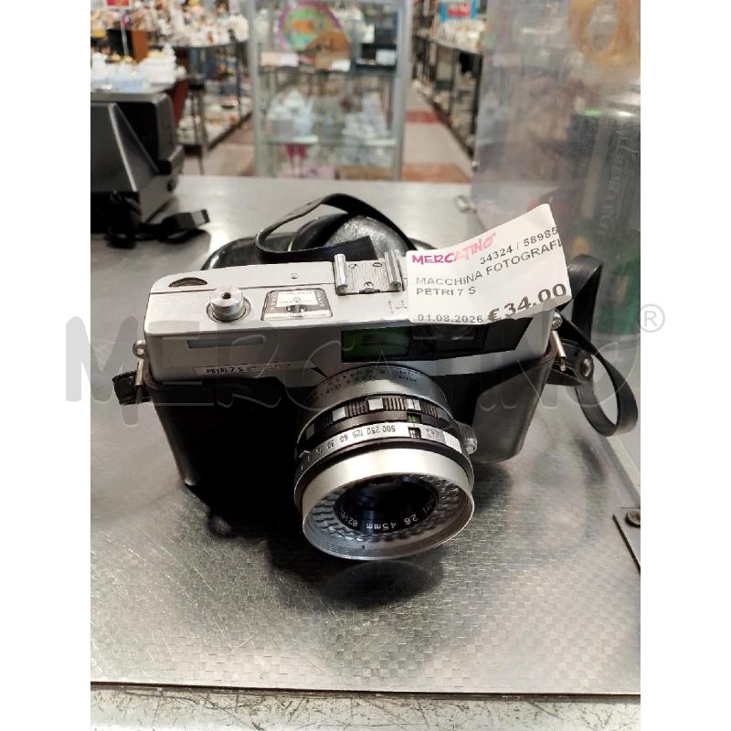 MACCHINA FOTOGRAFICA PETRI 7 S | Mercatino dell'Usato San giovanni teatino 1