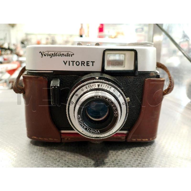 MACCHINA FOTOGRAFICA VITORET VOIGTLÄNDER CON FLASH | Mercatino dell'Usato San giovanni teatino 1