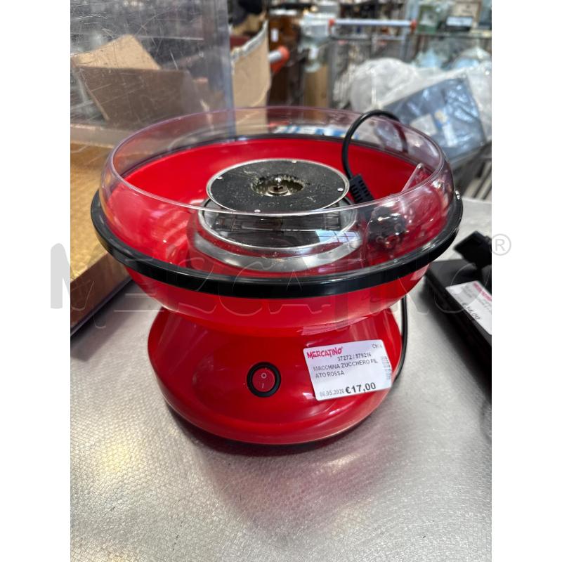 MACCHINA ZUCCHERO FILATO ROSSA | Mercatino dell'Usato San giovanni teatino 1