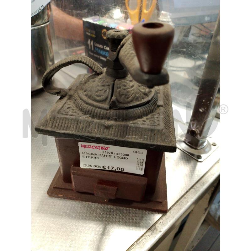MACINA CAFFE'  LEGNO E FERRO | Mercatino dell'Usato San giovanni teatino 1