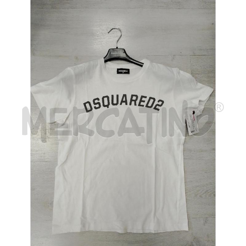 MAGLIA BAMBINO DSQUARED BIANCA | Mercatino dell'Usato San giovanni teatino 1