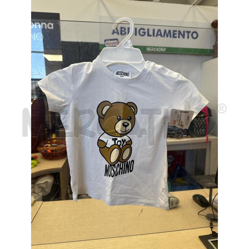 MAGLIA BAMBINO MOSCHINO BIANCA  | Mercatino dell'Usato San giovanni teatino 1