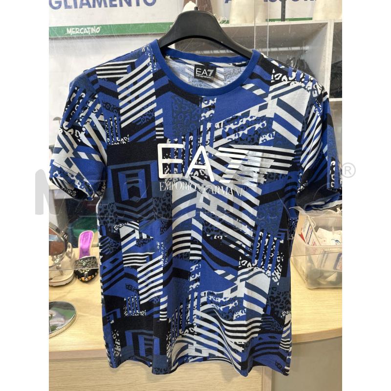 MAGLIA DONNA ARMANI BLU NERA FANTASIA | Mercatino dell'Usato San giovanni teatino 1
