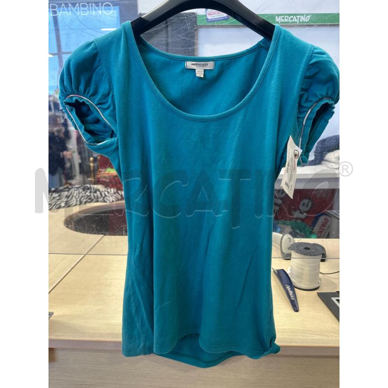MAGLIA DONNA BURBERRY AZZURRA  | Mercatino dell'Usato San giovanni teatino 1
