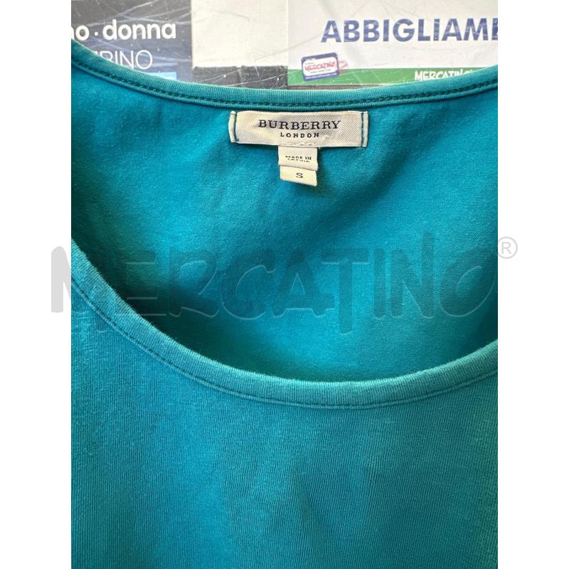 MAGLIA DONNA BURBERRY AZZURRA  | Mercatino dell'Usato San giovanni teatino 2