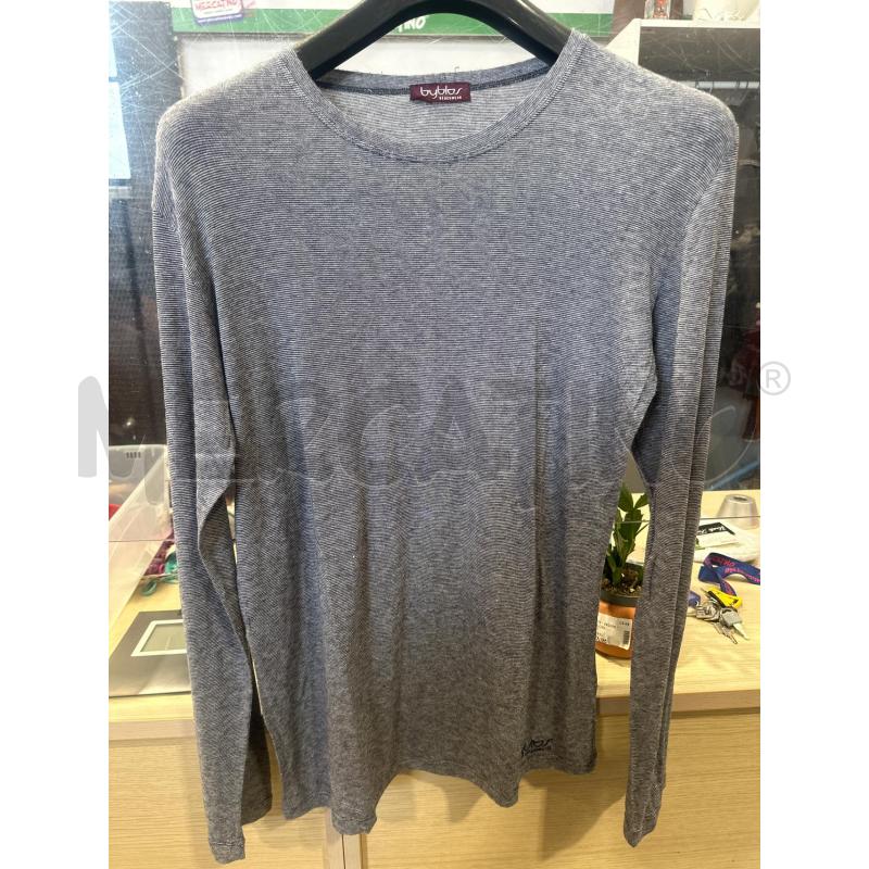MAGLIA DONNA BYBLOS GRIGIA RIGHINE TG 50 | Mercatino dell'Usato San giovanni teatino 1