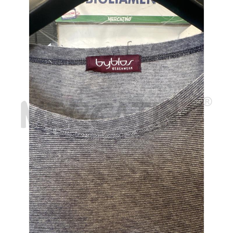 MAGLIA DONNA BYBLOS GRIGIA RIGHINE TG 50 | Mercatino dell'Usato San giovanni teatino 2