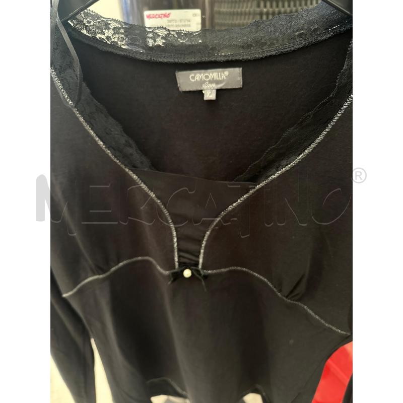 MAGLIA DONNA CAMOMILLA NERA DETT PIZZO | Mercatino dell'Usato San giovanni teatino 2