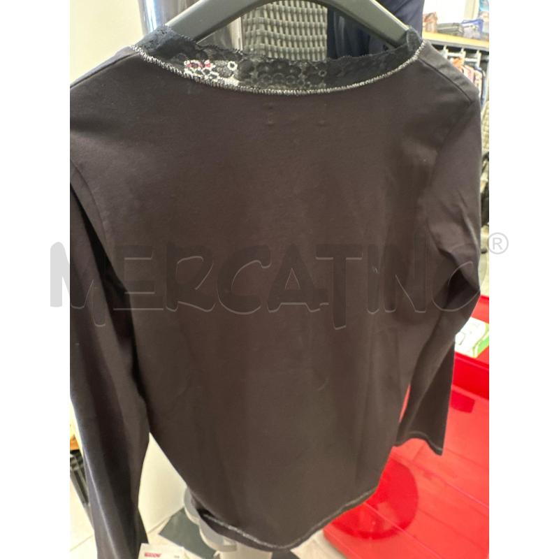 MAGLIA DONNA CAMOMILLA NERA DETT PIZZO | Mercatino dell'Usato San giovanni teatino 3