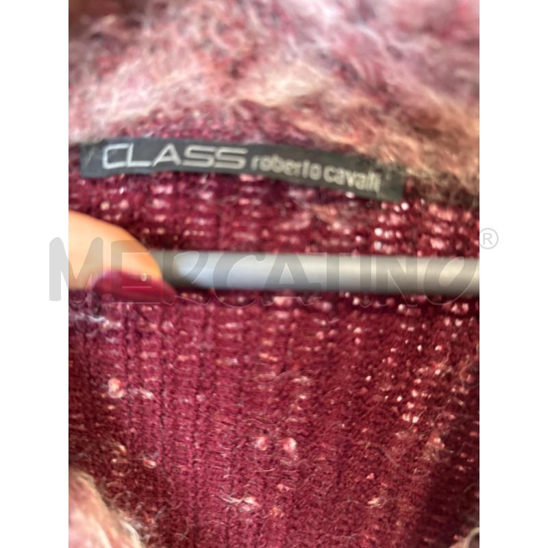 MAGLIA DONNA CLASS JUST CAVALLI ROSSO SCURO  | Mercatino dell'Usato San giovanni teatino 2