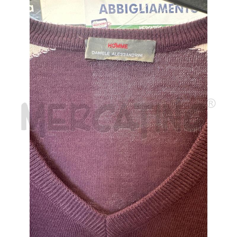 MAGLIA DONNA DANIELE ALESSANDRINI BIOLA BEIGE LILLA  | Mercatino dell'Usato San giovanni teatino 2
