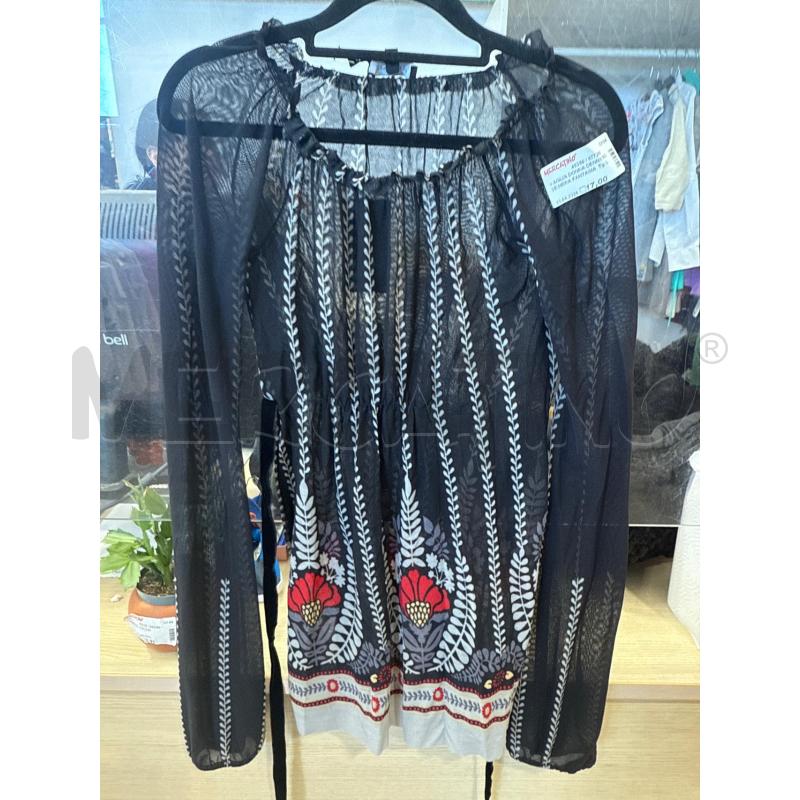 MAGLIA DONNA DENNY ROSE NERA FANTASIA | Mercatino dell'Usato San giovanni teatino 1