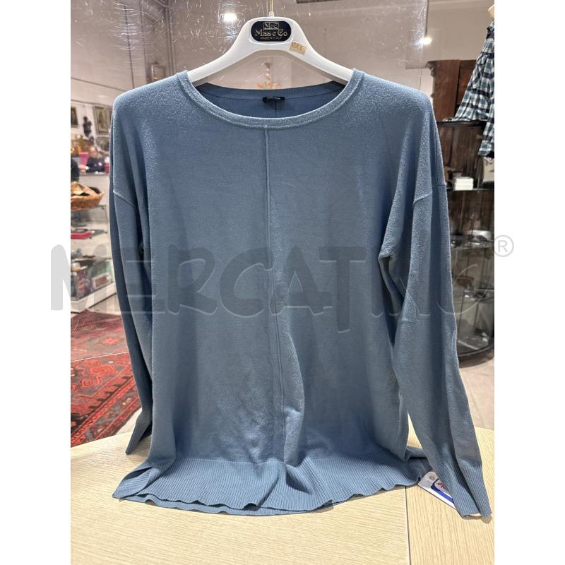 MAGLIA DONNA EMME MARELLA CELESTE | Mercatino dell'Usato San giovanni teatino 1