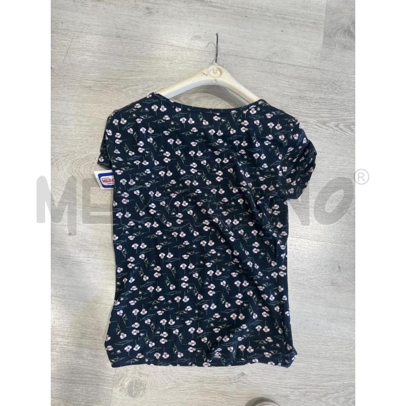 MAGLIA DONNA EMPORIO ARMANI NERA FIORI ROSA  | Mercatino dell'Usato San giovanni teatino 3