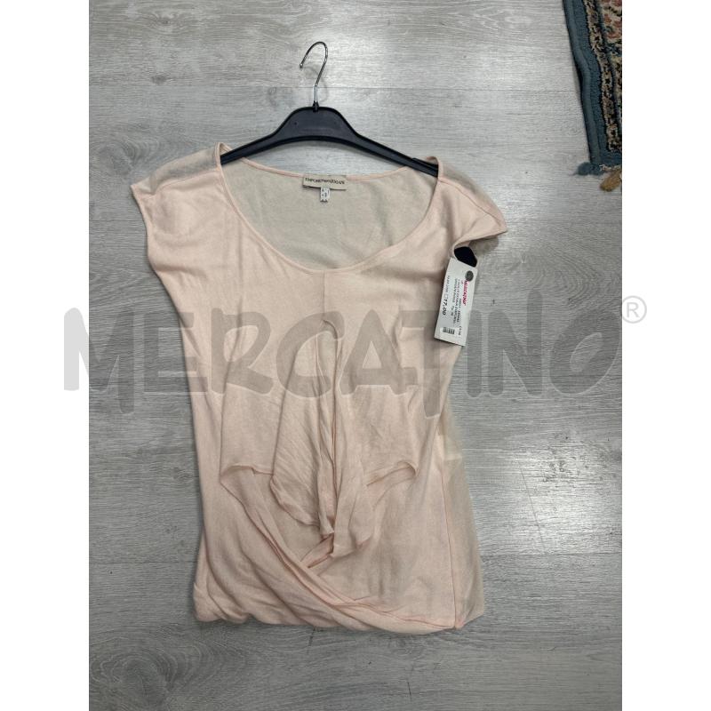 MAGLIA DONNA EMPORIO ARMANI ROSA  | Mercatino dell'Usato San giovanni teatino 1