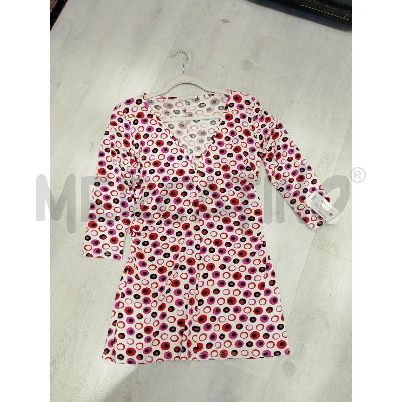 MAGLIA DONNA FIORELLA RUBINO BIANCA FUCSIA | Mercatino dell'Usato San giovanni teatino 1