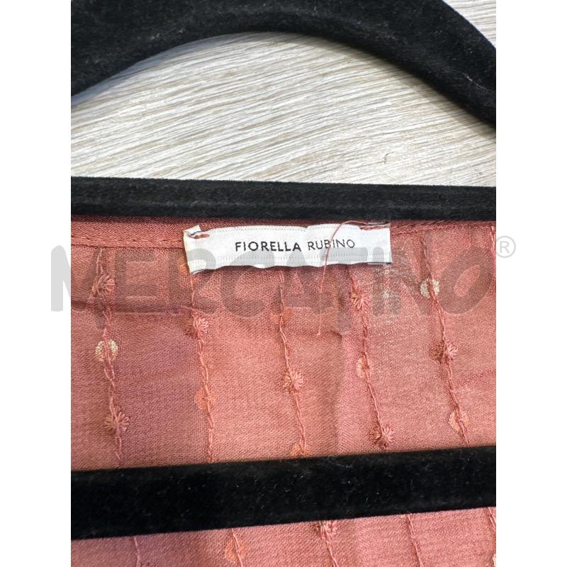 MAGLIA DONNA FIORELLA RUBINO ROSA PALLETTES VELATA | Mercatino dell'Usato San giovanni teatino 2