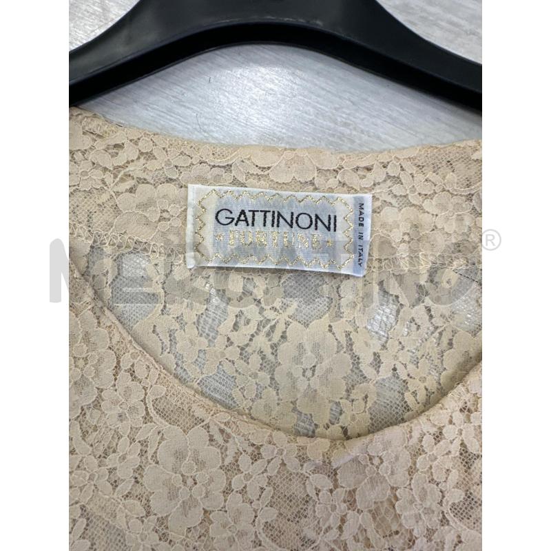 MAGLIA DONNA GATTINONI BEIGE TRAFORATA | Mercatino dell'Usato San giovanni teatino 2
