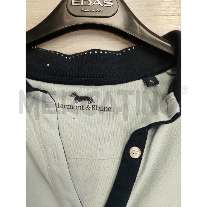 MAGLIA DONNA HARMONT&BLAINE AZZURRA COLLETTO BLU | Mercatino dell'Usato San giovanni teatino 2