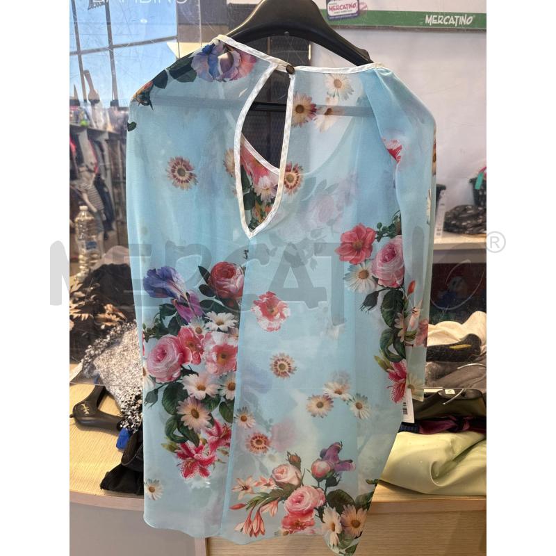 MAGLIA DONNA IMPERIAL AZZURRA FIORI  | Mercatino dell'Usato San giovanni teatino 2