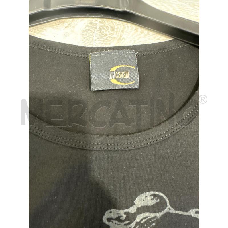 MAGLIA DONNA JUSTCAVALLI NERA | Mercatino dell'Usato San giovanni teatino 2