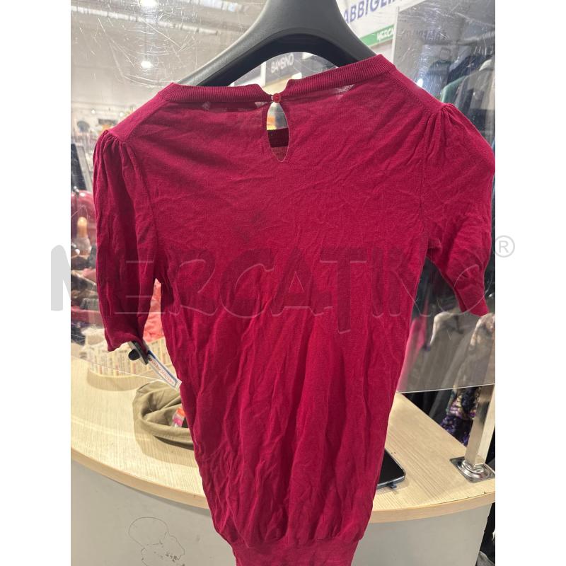MAGLIA DONNA MASSIMO DUTTI BORDEAUX  | Mercatino dell'Usato San giovanni teatino 2