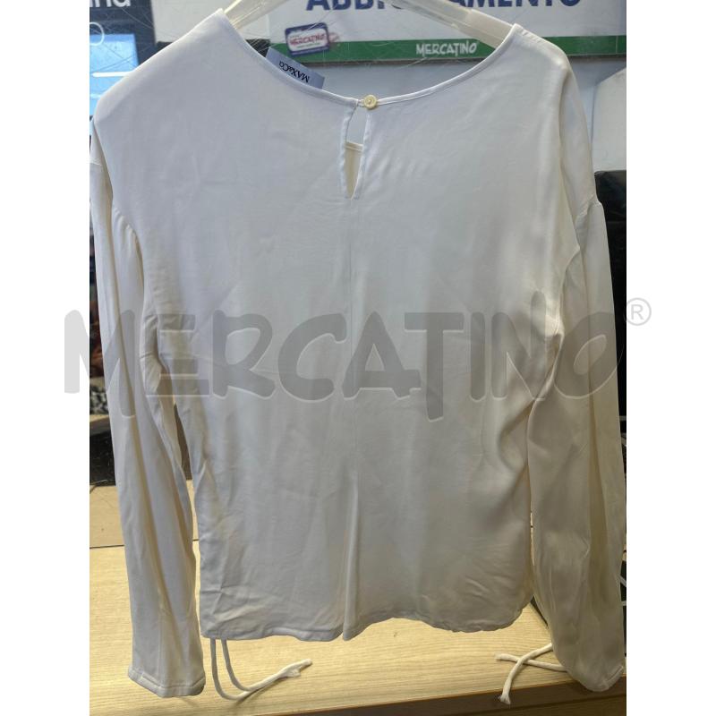 MAGLIA DONNA MAX&CO BIANCA  | Mercatino dell'Usato San giovanni teatino 3