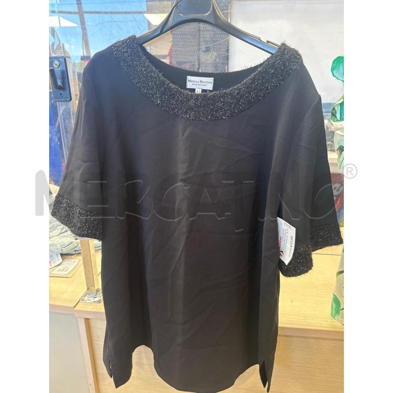MAGLIA DONNA MIRELLA MATTEINI NERACOLLO DETT NERI FILANTI | Mercatino dell'Usato San giovanni teatino 1
