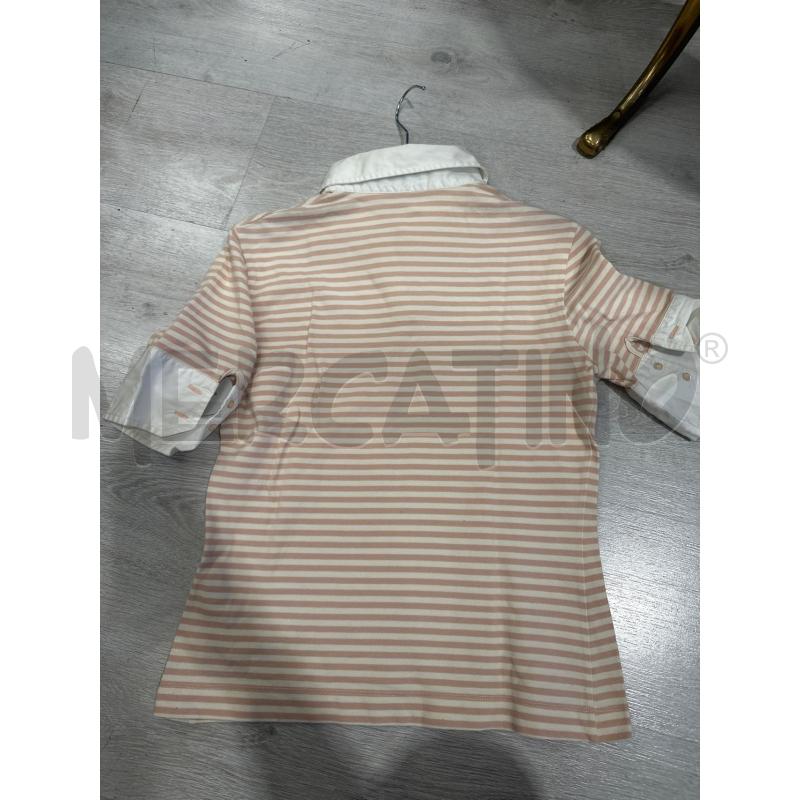 MAGLIA DONNA MONCLER BIANCA ROSA  | Mercatino dell'Usato San giovanni teatino 4