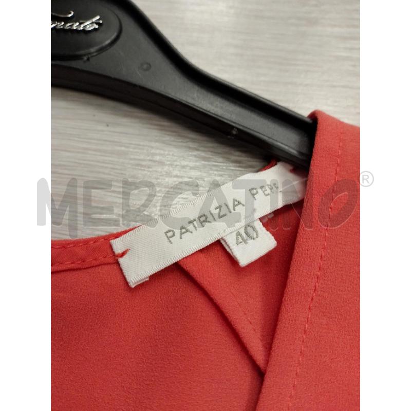 MAGLIA DONNA PATRIZIA PEPE ARANCIONE TG 40 | Mercatino dell'Usato San giovanni teatino 2